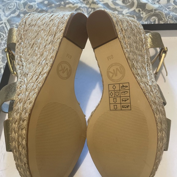 Michael Kors Gold Sandals - Picture 9 of 9
